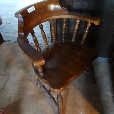 Wood dining chair