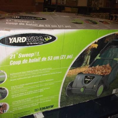 Yardwise 23630-YW Sweep It 21-Inch Push Lawn Sweeper