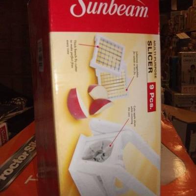 Sunbeam 9-Piece Multi-Purpose Slicer with 4 Stainless-Steel Blades
