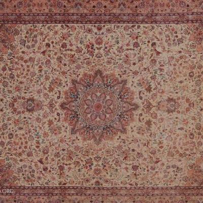 Fine Persian Tabriz Silk & Wool 9' x 12'
