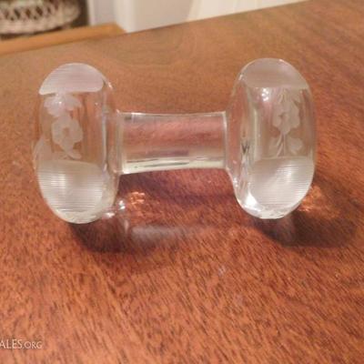 Crystal Knife Rest