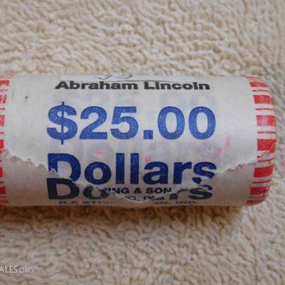 Lincoln $25 Dollars