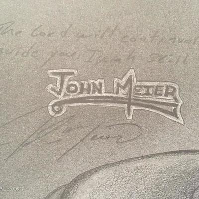 Signed by John Meier 


