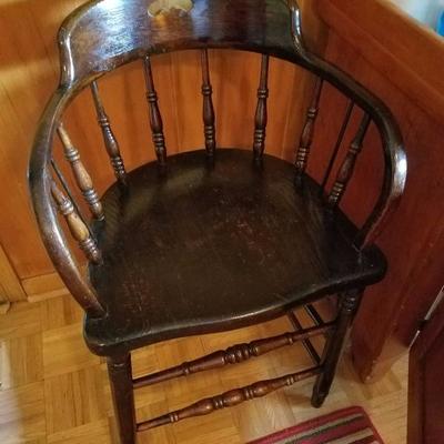 High Legged Windsor antique chair