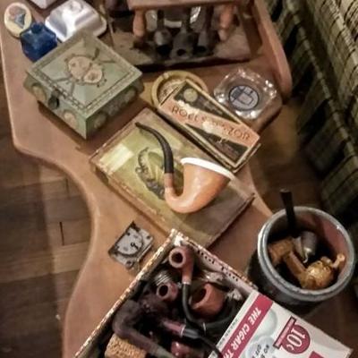 Vintage Pipe Collection, Razors & More