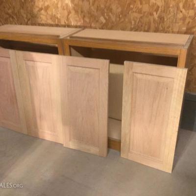New Oak Custom Cabinet