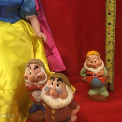 Disney collector doll and figurines