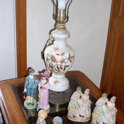 lamp end table nd collectibles