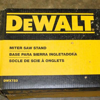 DeWalt miter saw stand - new in box