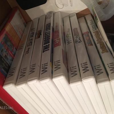 Nintendo wii, games and accessories 