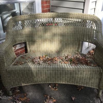 Resin wicker outdoor furniture 