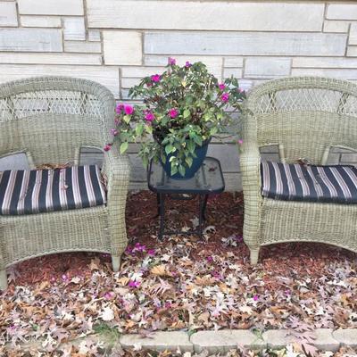 Resin wicker outdoor furniture 