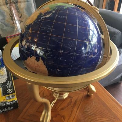 table top world globe 