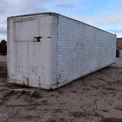40ft Semi Trailer Box (Axles Have Been Removed)
