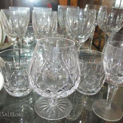 TONS OF WATERFORD GLASSES