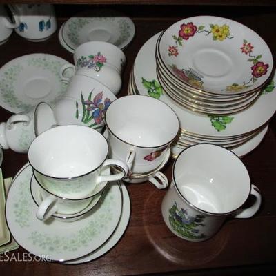 STAFFORDSHIRE CHINA SERVICE AND MORE