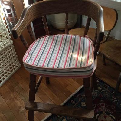 Vintage High Chair.