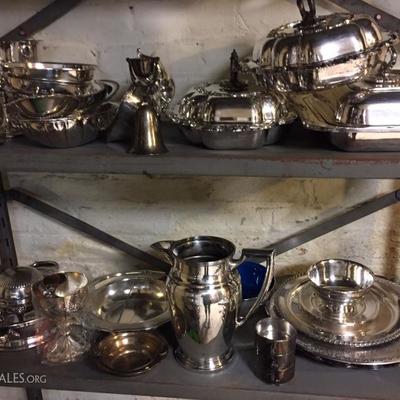 Assorted Silverplate.