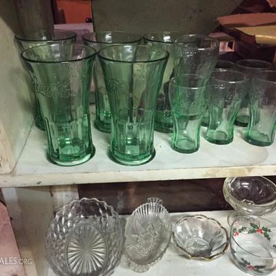 Coca Cola Glasses.