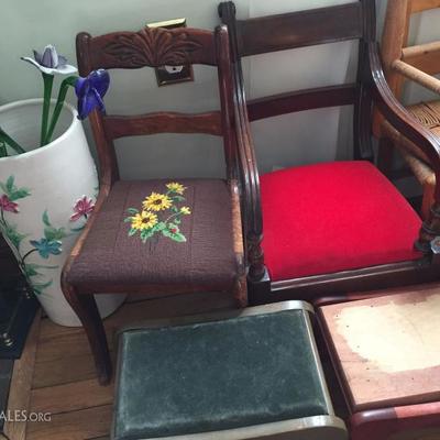 Assorted Children's Chairs and Stools.