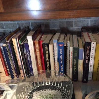 Tons of Cook Books.
