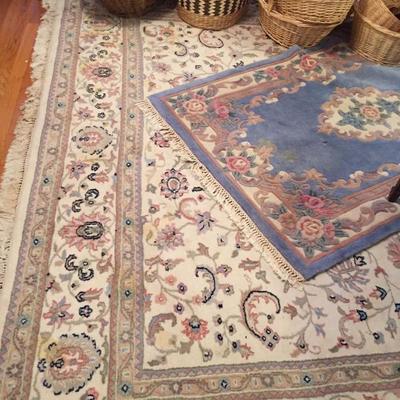 Beautiful assortment of rugs.
