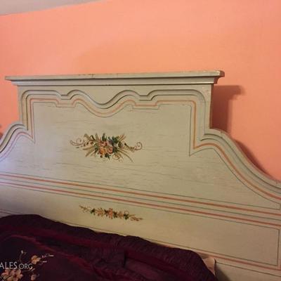 Painted Bed.