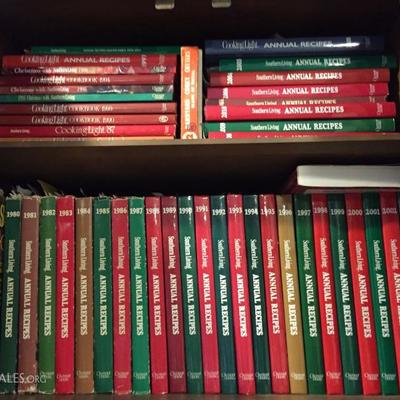 Tons of Cook Books.