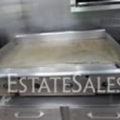 48'' Natural Gas Countertop Griddle