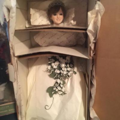 Princess Diana bride doll