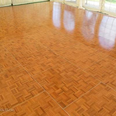 Oak Parquet wood dance floor