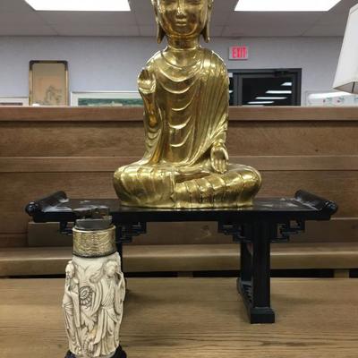 Brass Buddha, Decorative Lighter