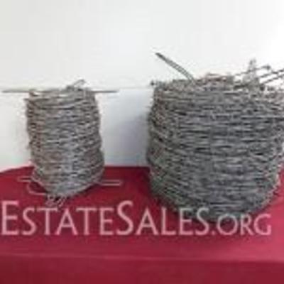 Two Rolls of Barbed Wire