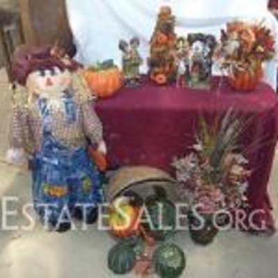 Large Lot of Fall Decor