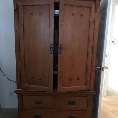 Tv armoire 73.5 tall x 40 w 