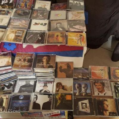 APC011 Large Assortment of CDs - 70's, 80's, Classical & More
