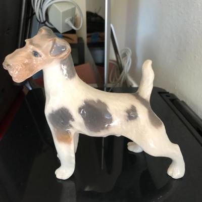 1953 Royal Ceramic Copenhagen dog. Valued at $200. Price at estate sale: $150