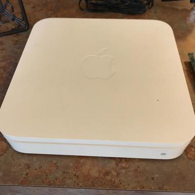 Apple air port express base station. Estate sale price: $40
