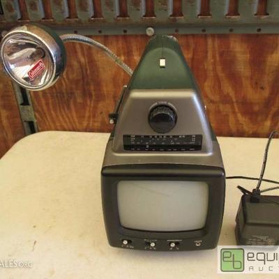 Coleman TV with light and cord new/unused without ...