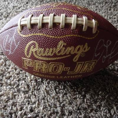 Chiefs Signed Football