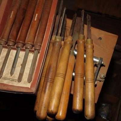 WOOD TURNING CHISELS