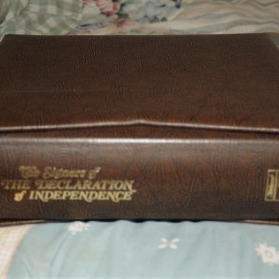 BOUND VOLUME OF FIRST DAY COVERS OF SIGNERS OF THE DECLARATION OF INDEPENDENCE