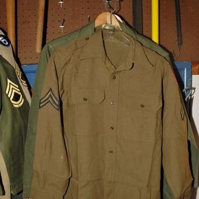 
WWII - KOREAN WAR MILITARY U.S. ARMY UNIFORM WOOL SHIRT
