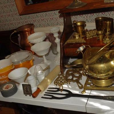 MISC BRASS OBJECTS