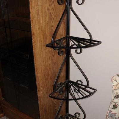 IRON CORNER SHELVING
