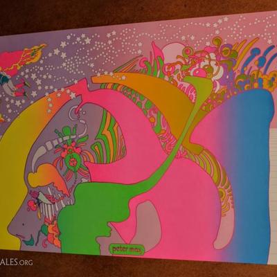 PETER MAX POSTER ~ INSTANT NUTRIMENT 24" x 36"