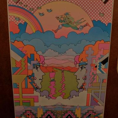 PETER MAX POSTER LACONIA SHOES 