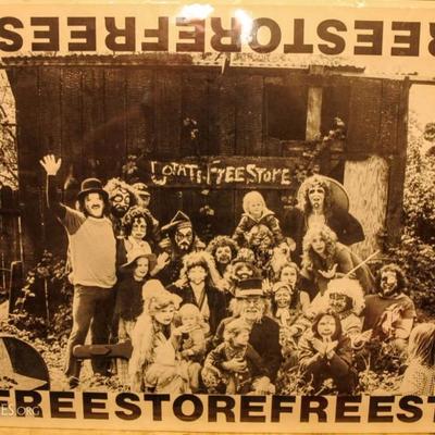 SUMMER OF LOVE SAN FRANCISCO ~ FREE STORE POSTER ~ WITH PRANKSTERS 