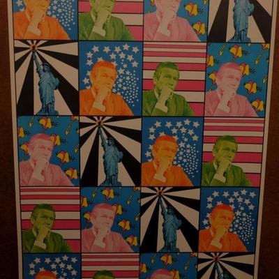 PETER MAX POSTER MAYOR LINDSEY