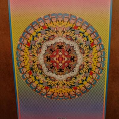 PETER MAX POSTER CAPTAIN MIDNIGHT 24" x 36"